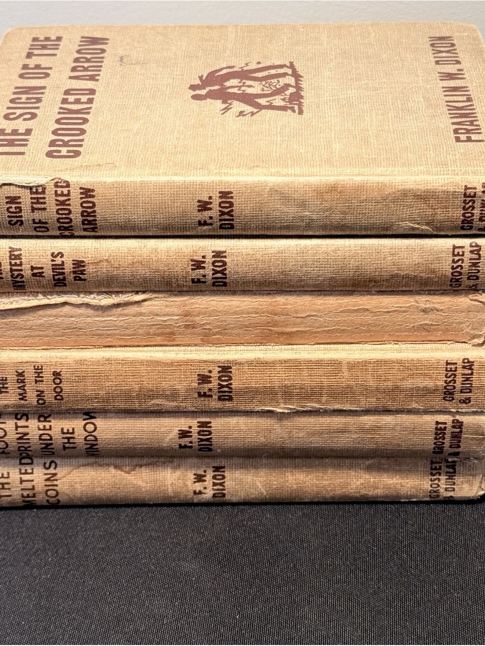 Vintage Hardy Boys Hardcover Book Lot | 1950s Editions | 6 Books